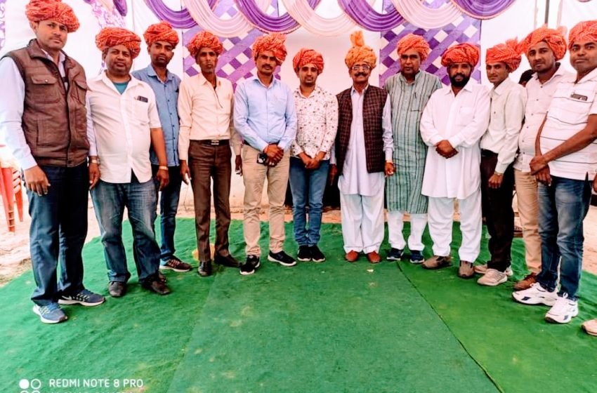  राजस्थान अनुसूचित जाति जनजाति एवं मूल ओबीसी एकता महासंघ के बैनर तले भव्य सम्मान समारोह आयोजित