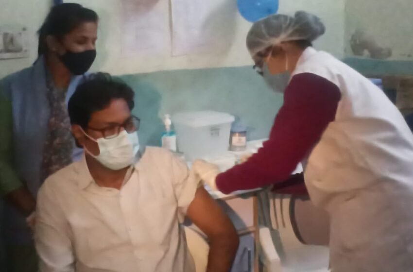  अजमेर जिले में टीकाकरण की शुरूआत